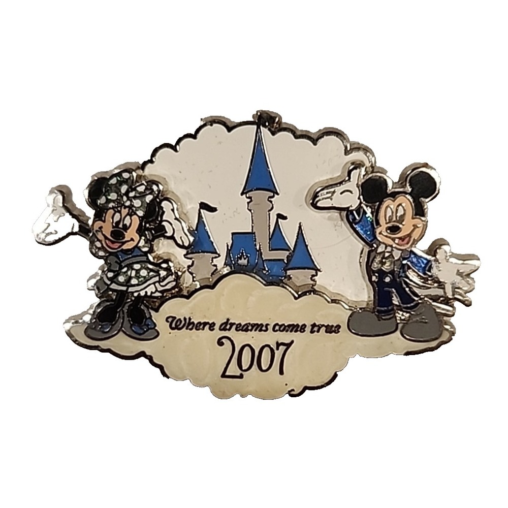 Disney Mickey Minnie Rewards Visa Cardmember Castle 2007 Pin-on-Pin Pin 51652